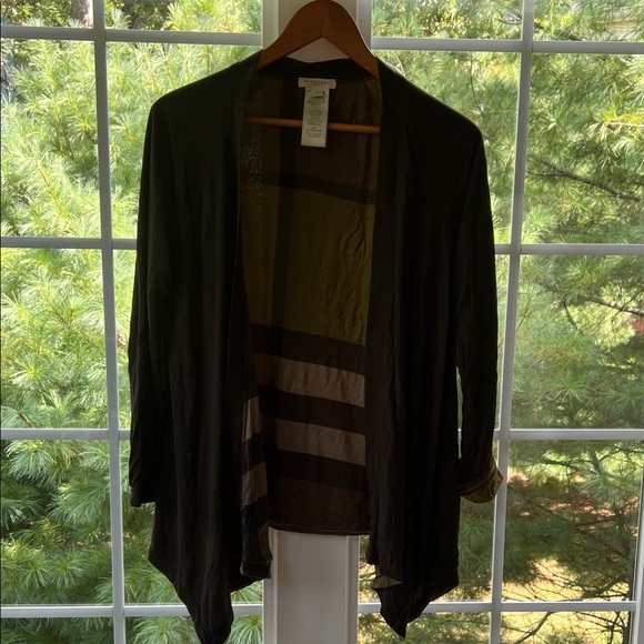 Burberry Dark Green Women's Cardigan - Picture 1 of 8